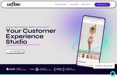 Screenshot of the UX Flow | Gold Coast | Conversion-optimised websites for local and international markets homepage