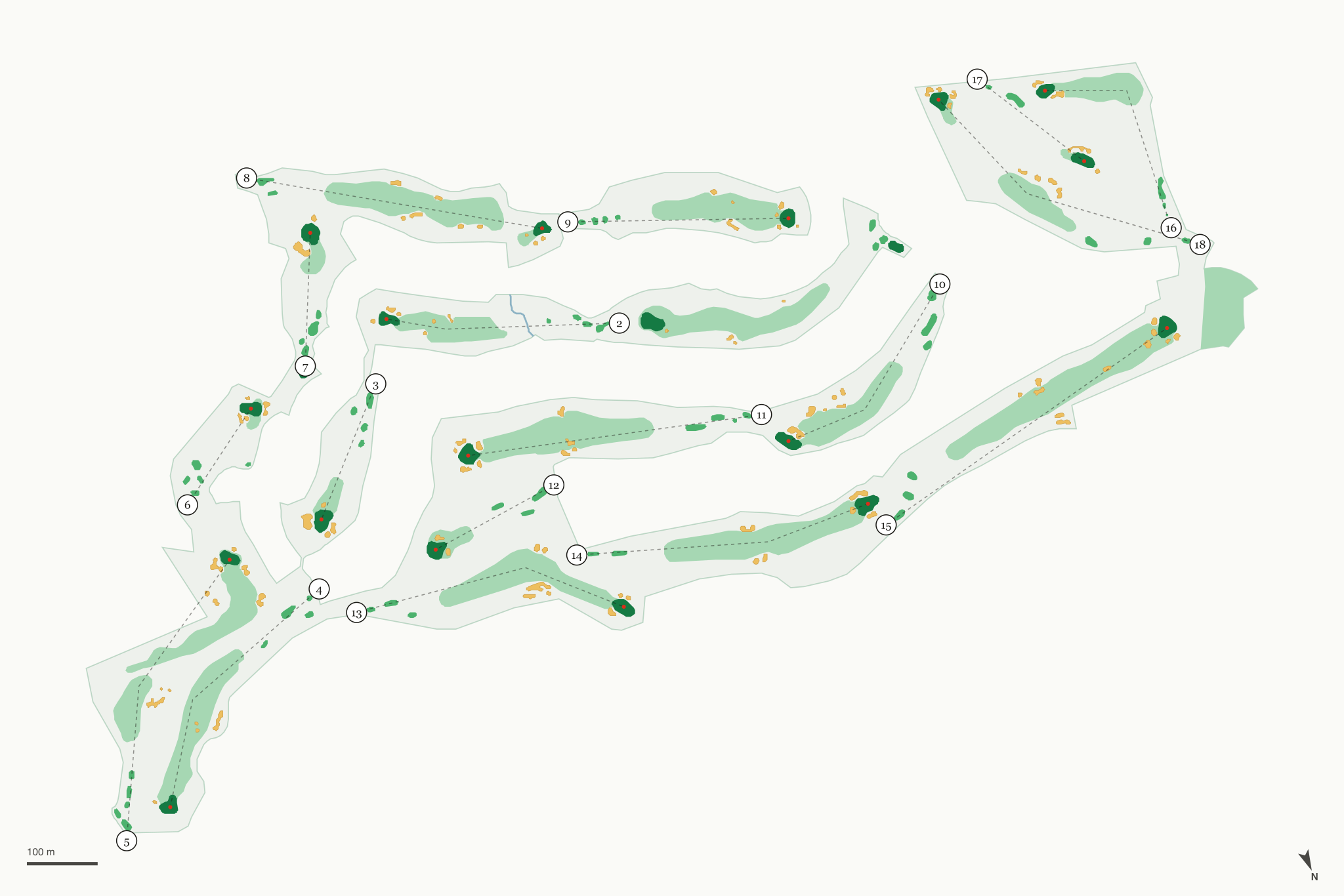 Map of The Links at Bodega Harbour