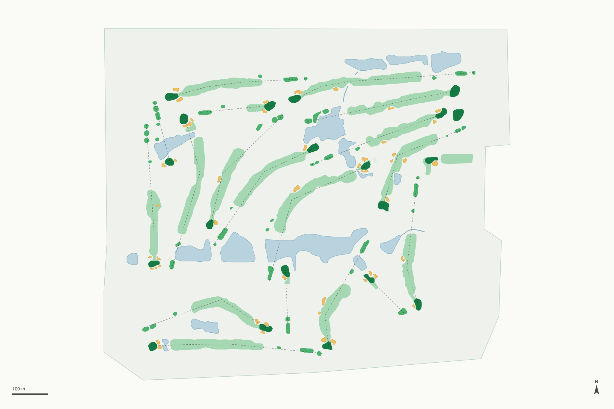 Map of Weymouth Country Club