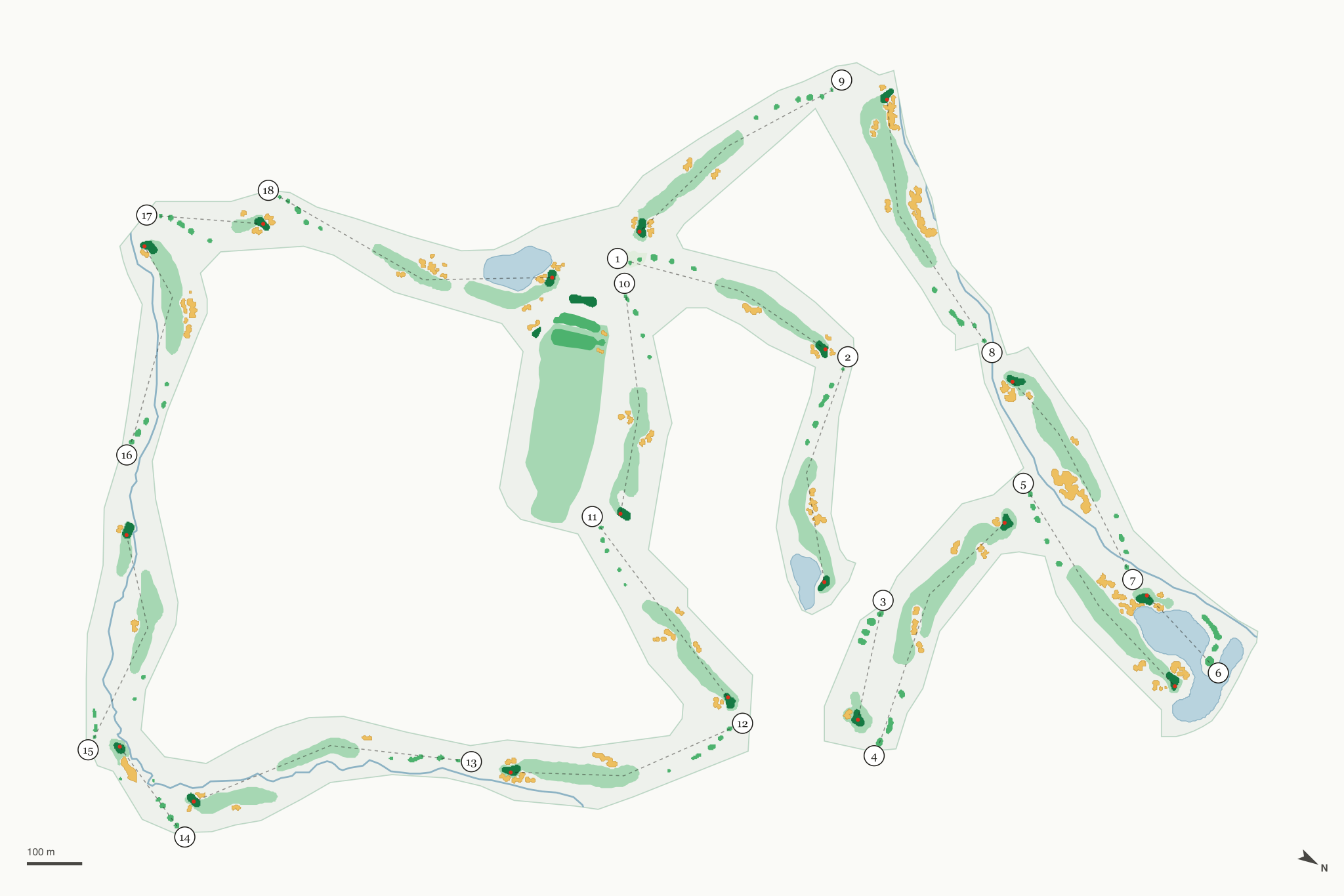 Map of The Club at Ruby Hill