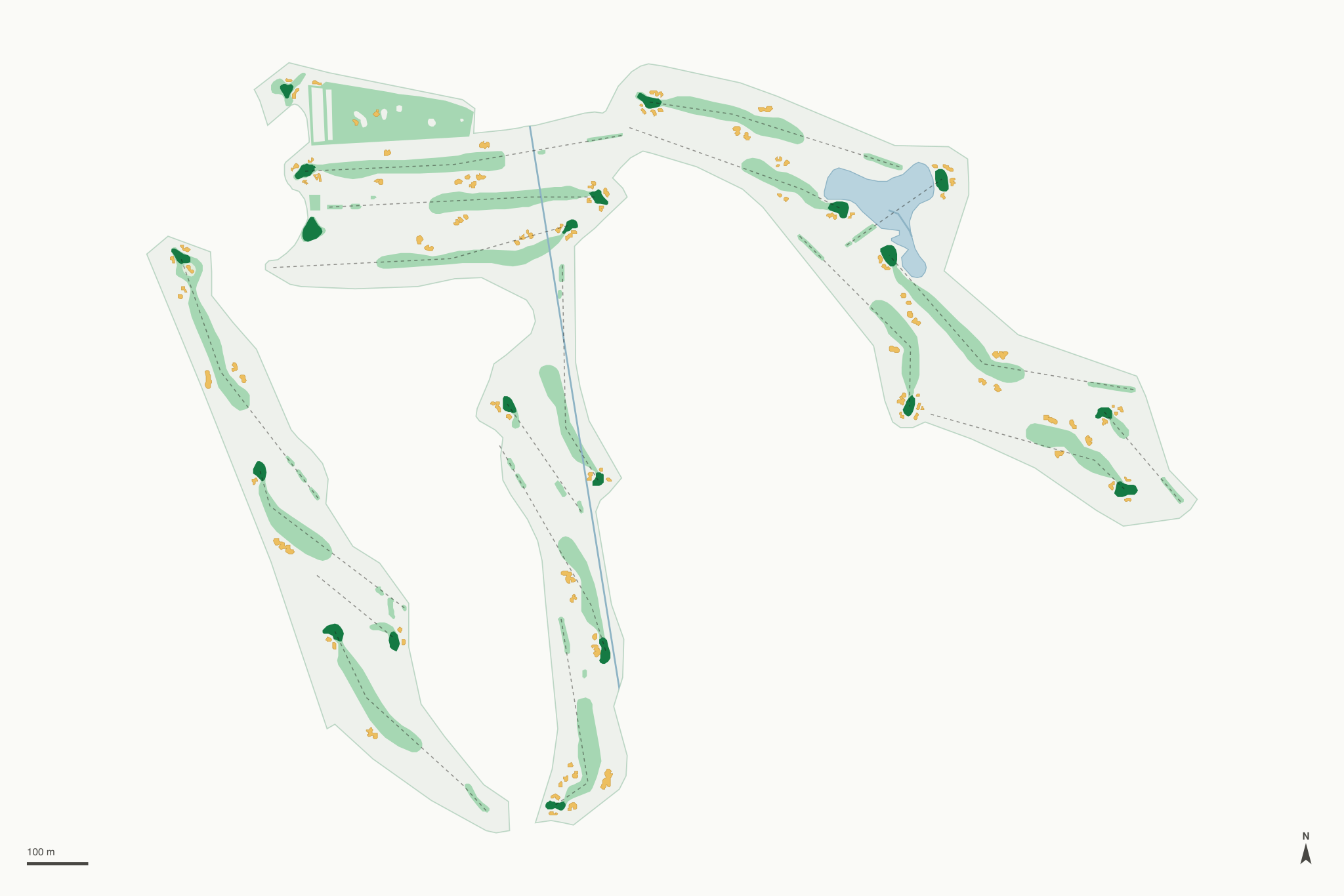 Map of Valencia Country Club