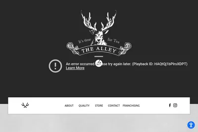 The Alley Boba Tea - Elk Grove website homepage