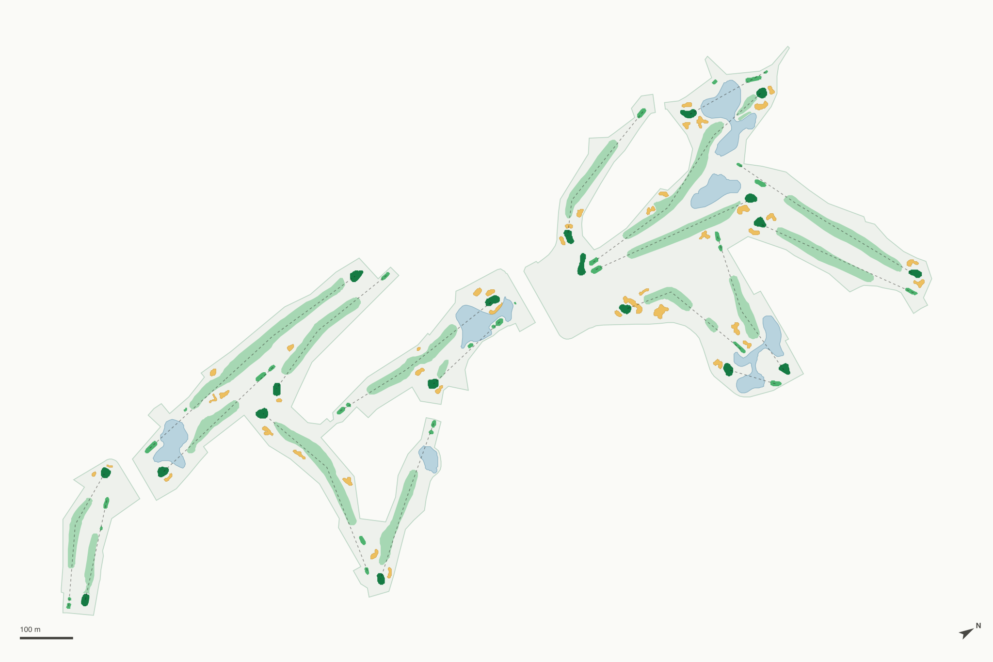 Map of Heather Ridge Golf Club