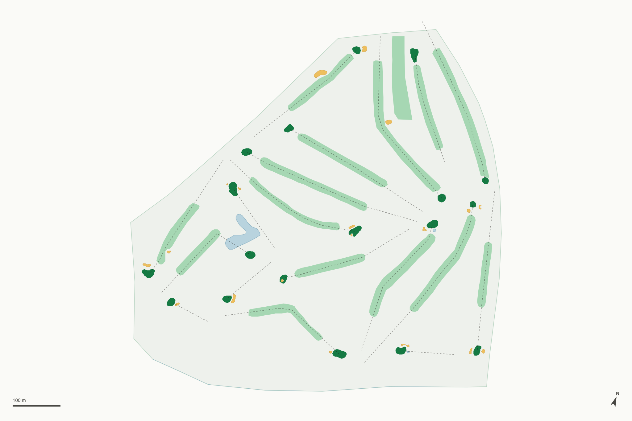 Map of The Golf Club Of Oregon