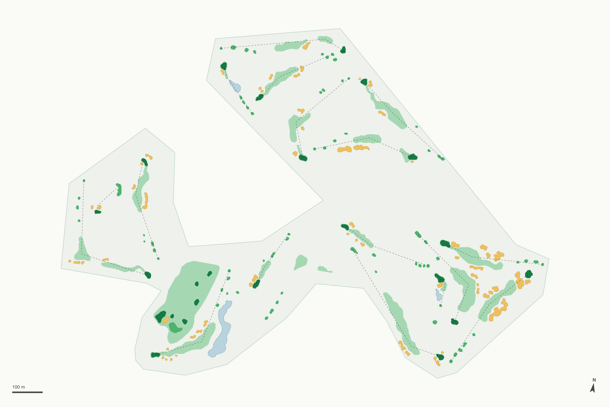 Map of The Chief Golf Course