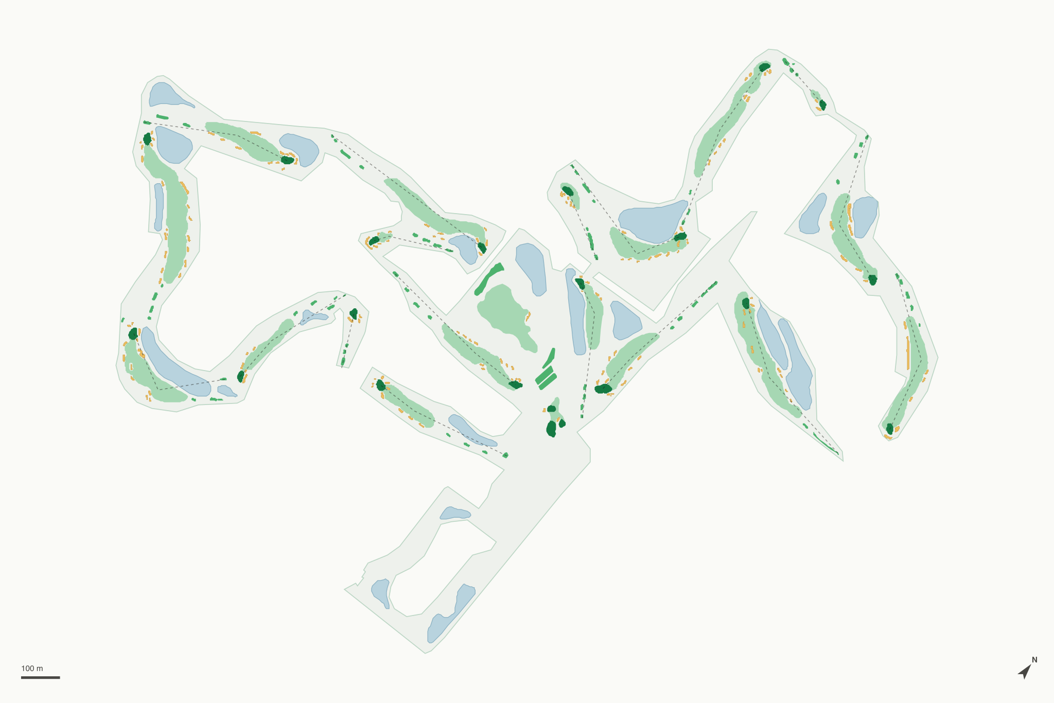 Map of Chatham Hills