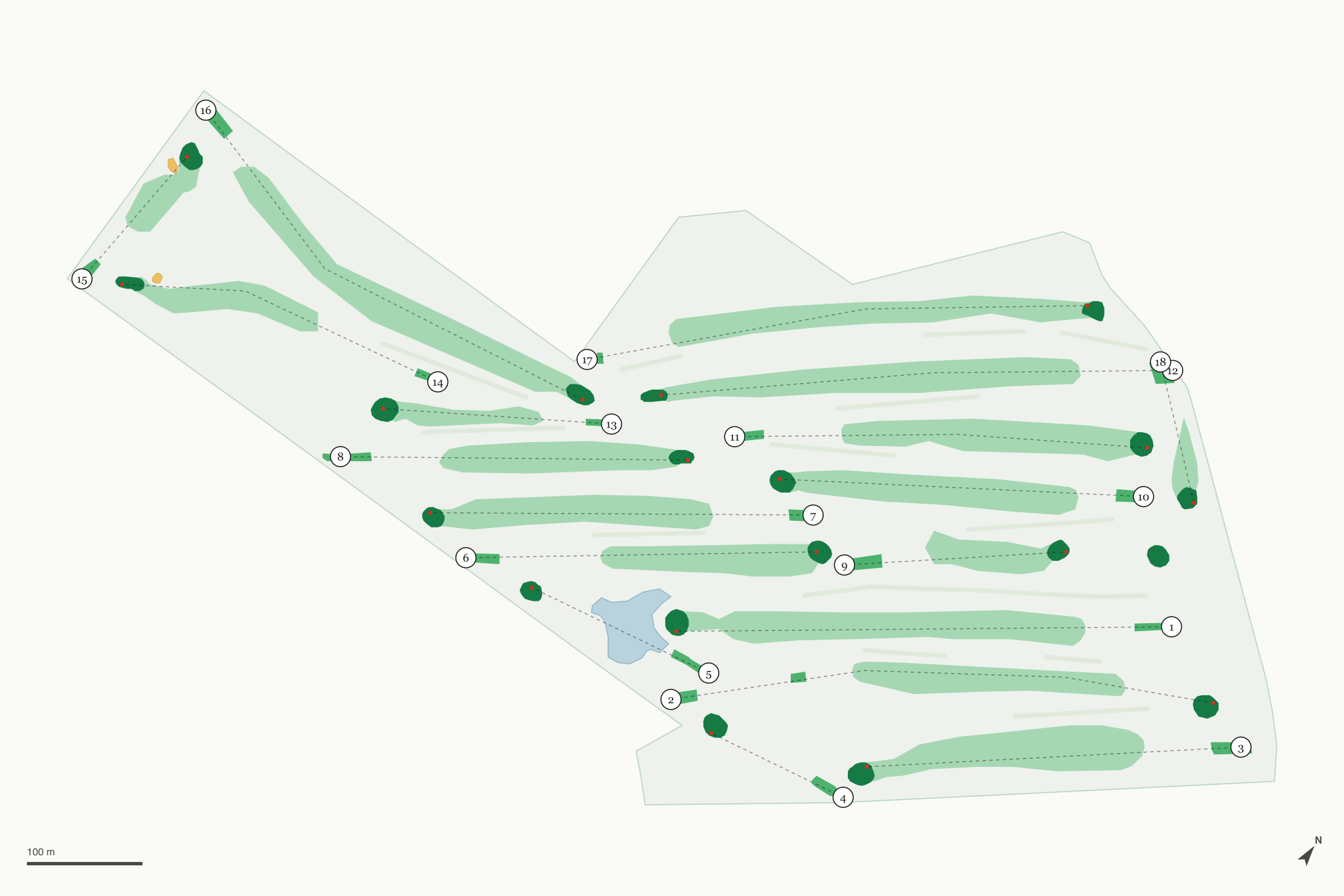 Map of Tahoma Valley Golf Course