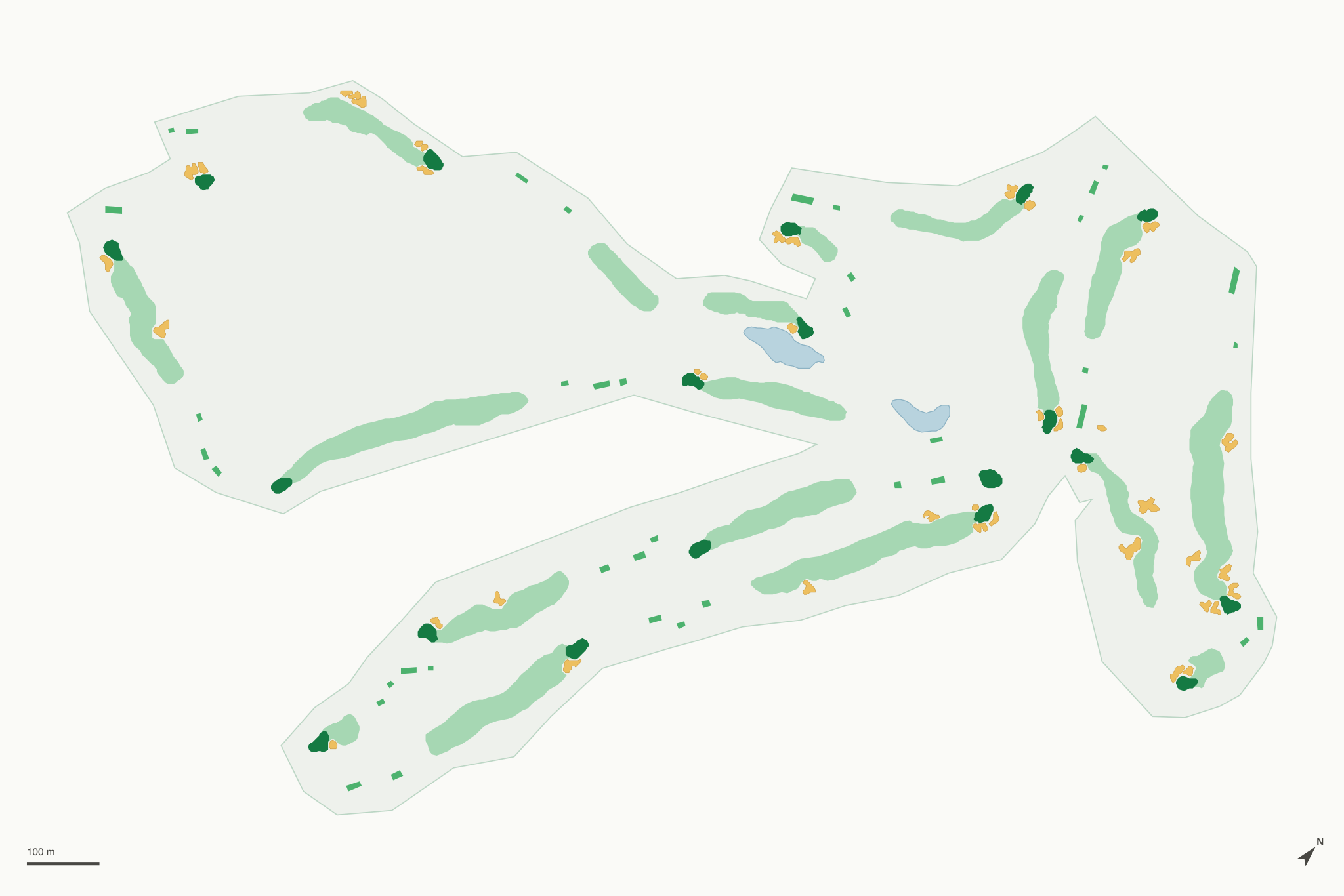 Map of Eagle Ridge Golf Course