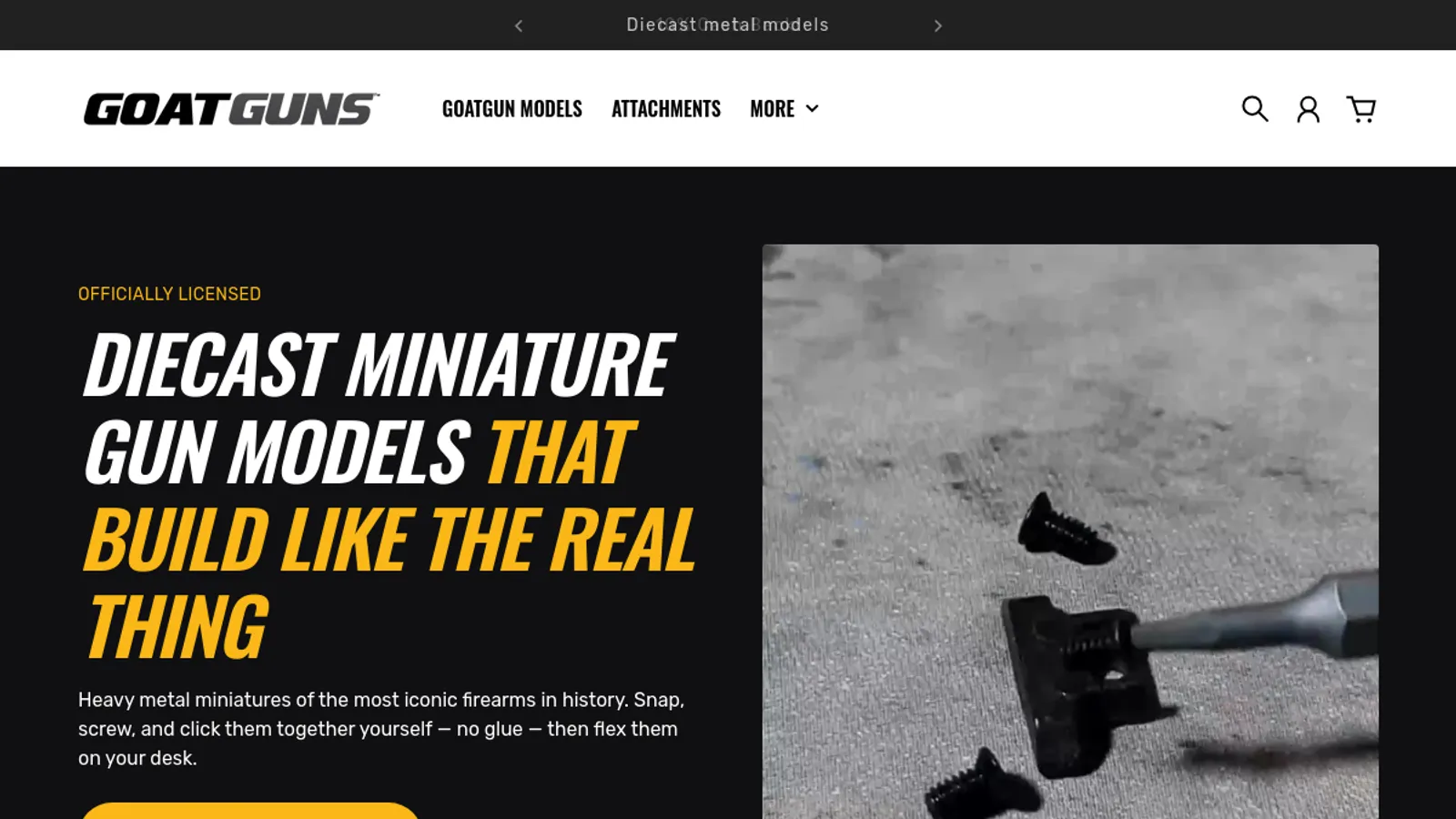 Screenshot of the Bryan Studio homepage