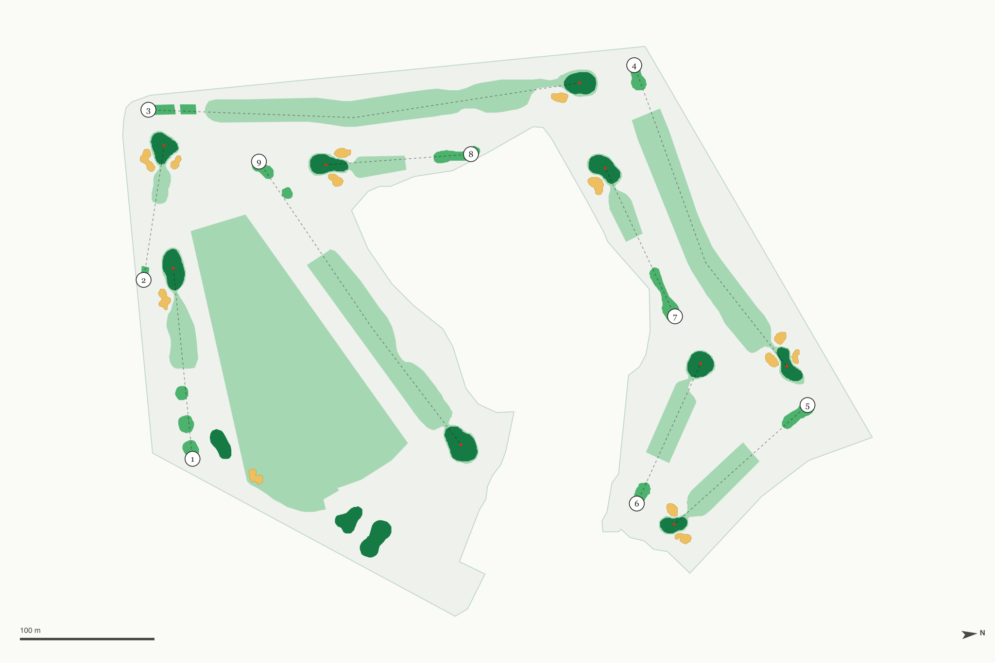 Map of Pruneridge Golf Club