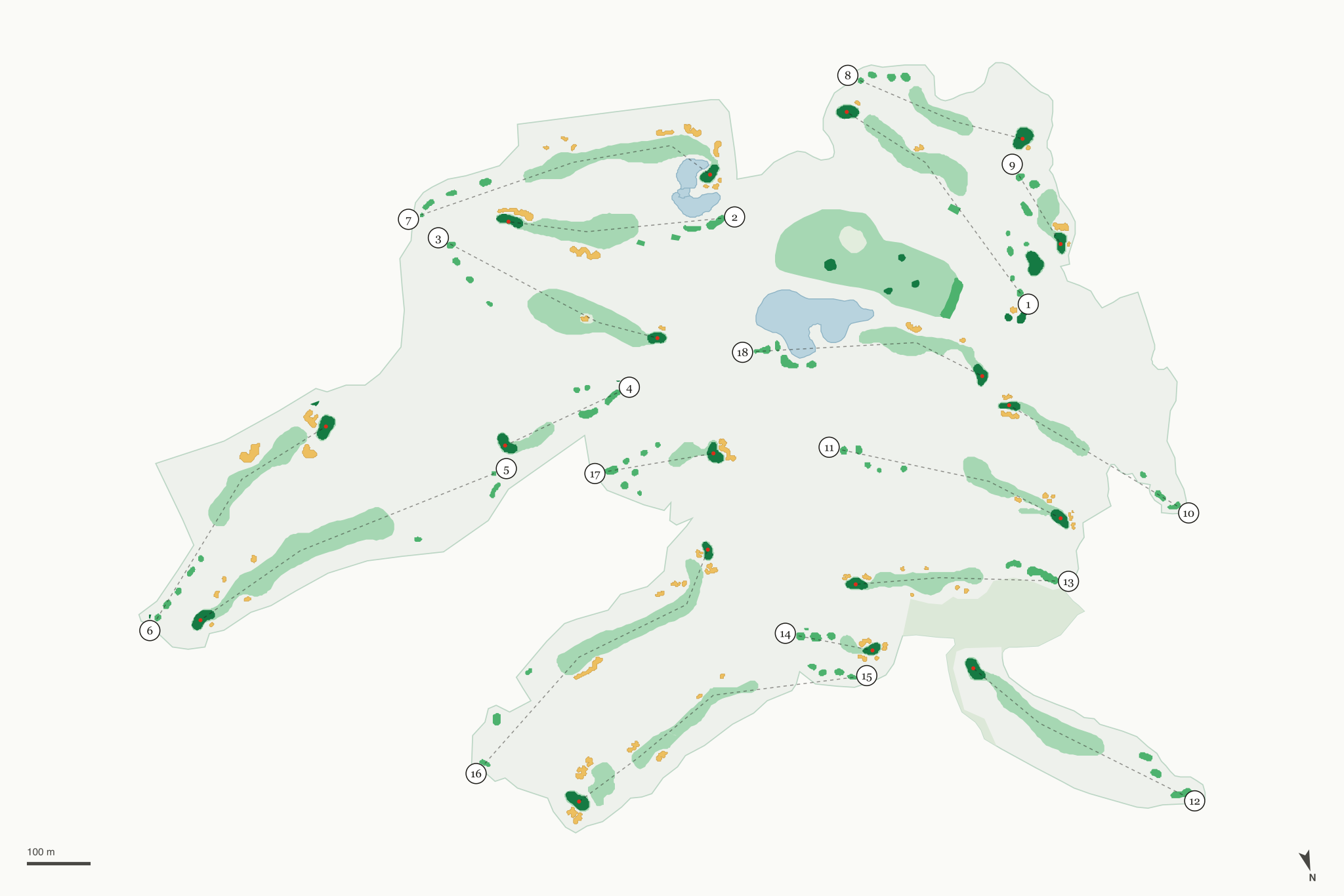 Map of The Crossings at Carlsbad