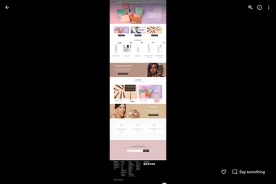 Screenshot of the NEUTO homepage