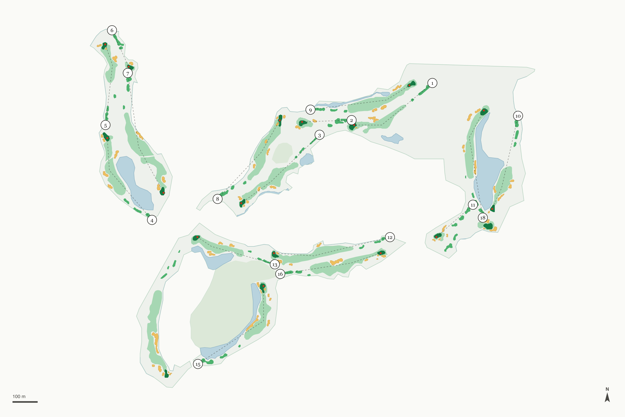 Map of TPC Tampa Bay