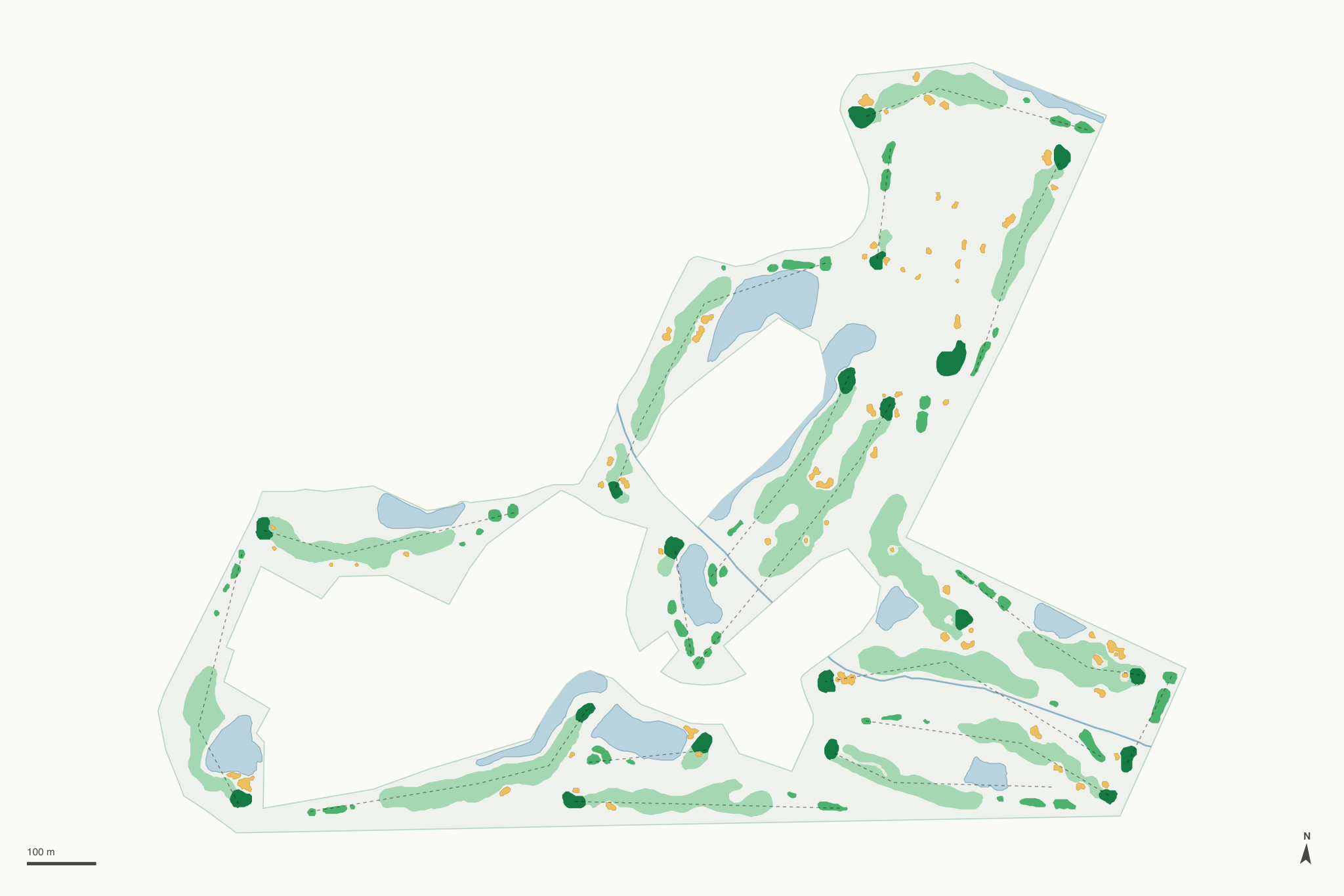 Map of Carrington Golf Club