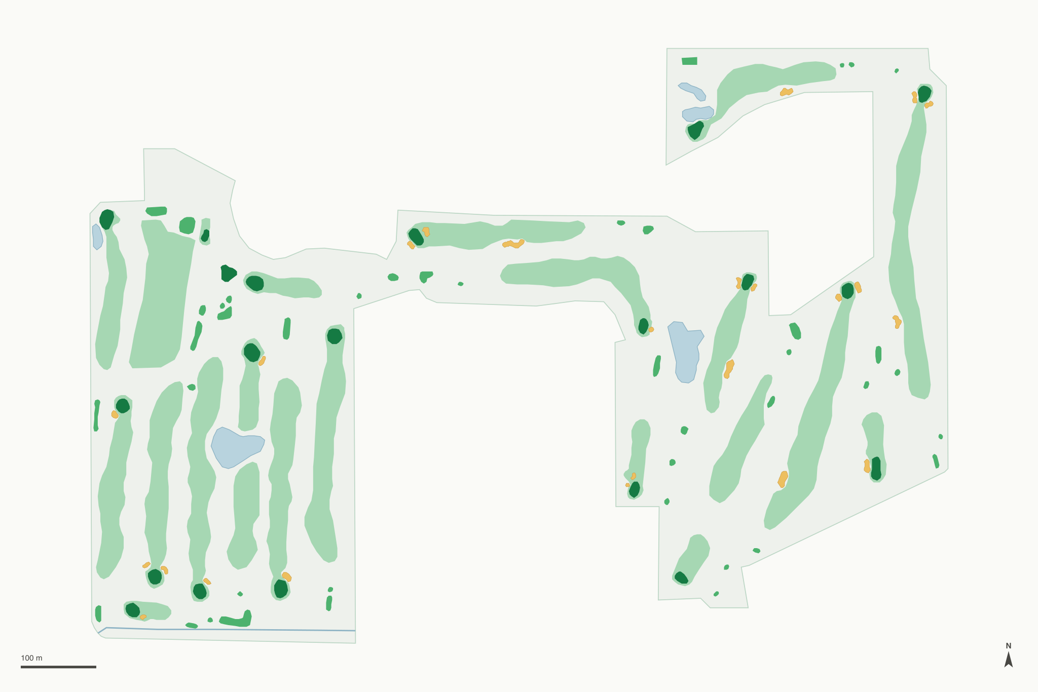 Map of Black Canyon Golf Course