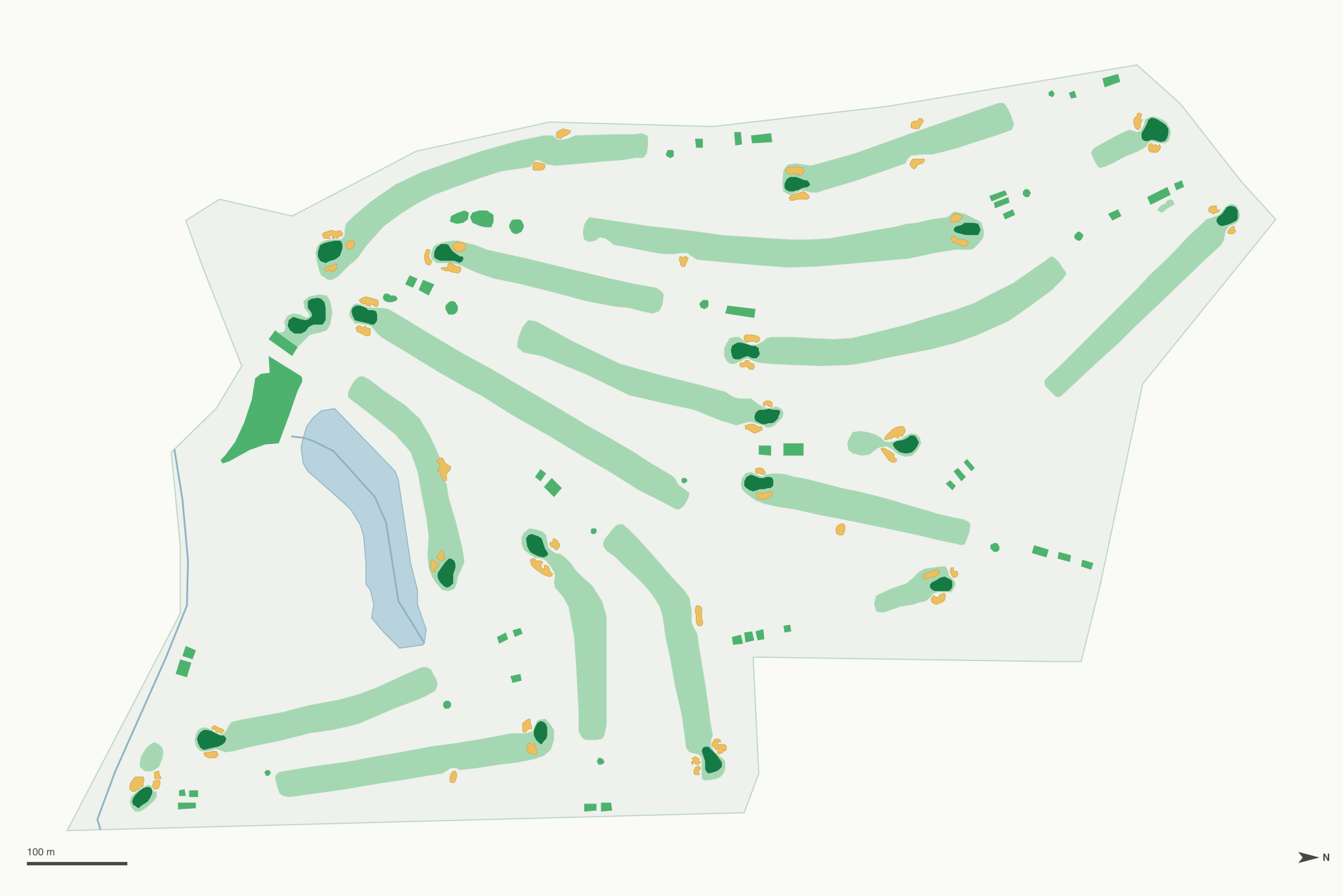 Map of Richmond Golf Club