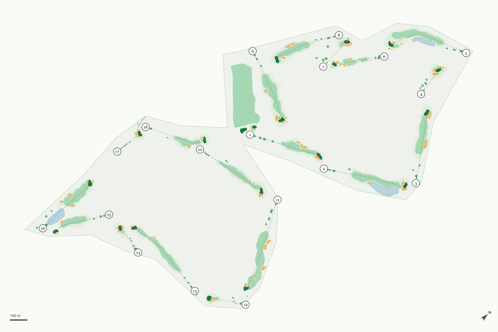Map of The Ridge at Castle Pines North