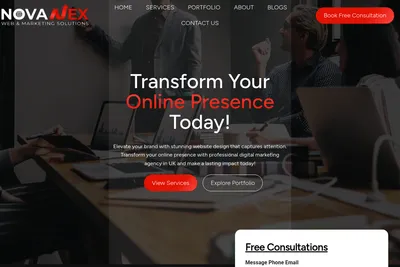 Screenshot of the sakhawat_pro1 homepage