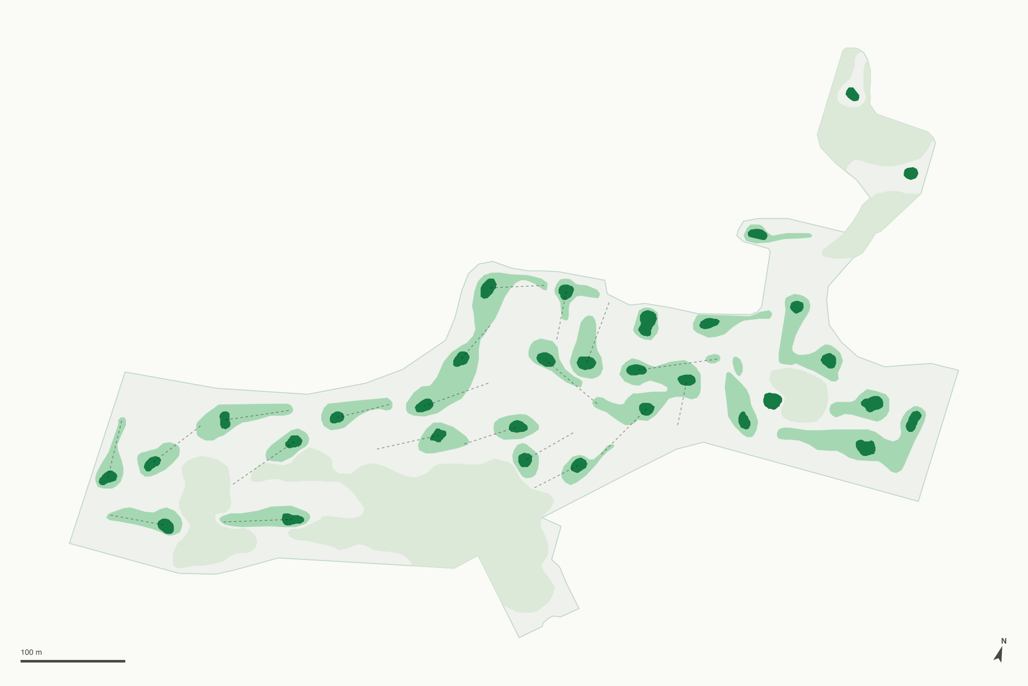 Map of McMenamins Edgefield Golf Course