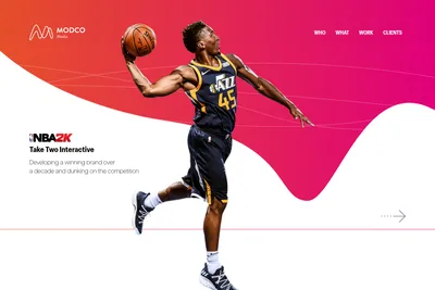 Screenshot of the MODCO Media / Cavera Inc. homepage