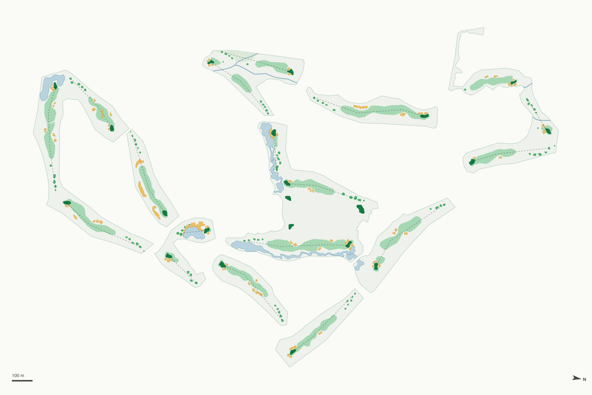 Map of Trilogy Golf Club at Vistancia