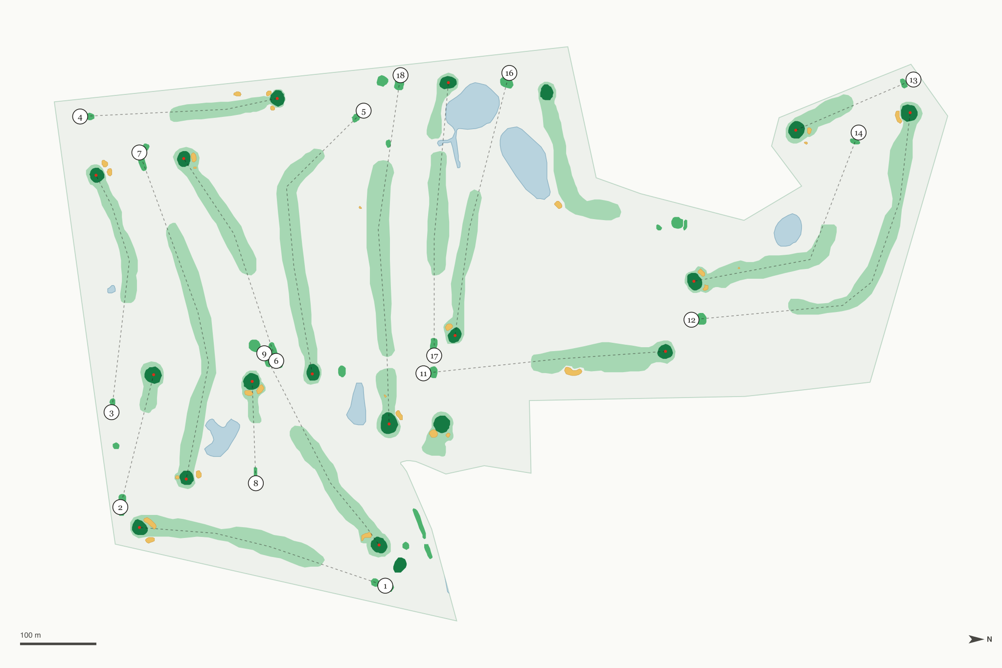 Map of Marysville Golf Club