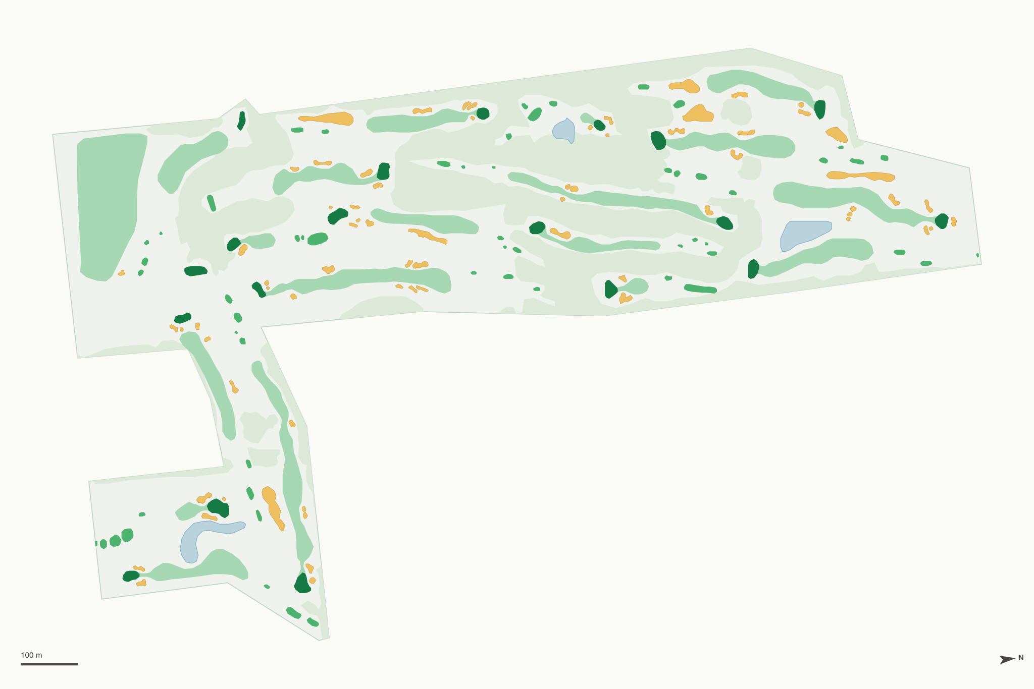 Map of Cedar Chase Golf Club