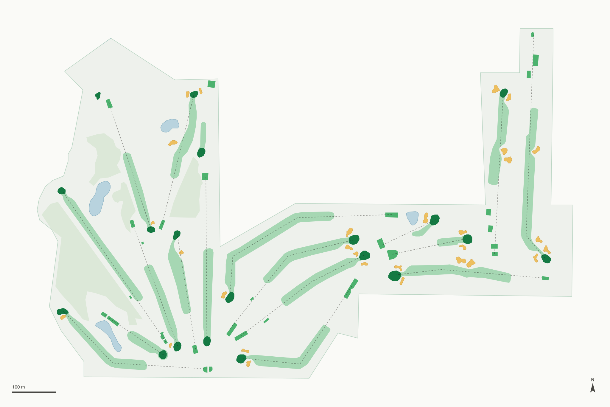 Map of Koshkonong Mounds Country Club
