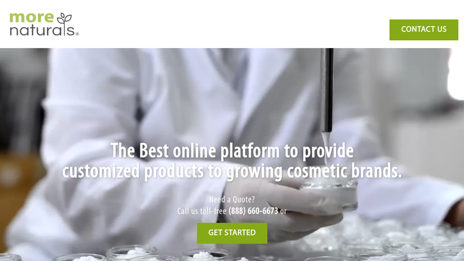 Screenshot of the Miri Piri Web Solutions homepage