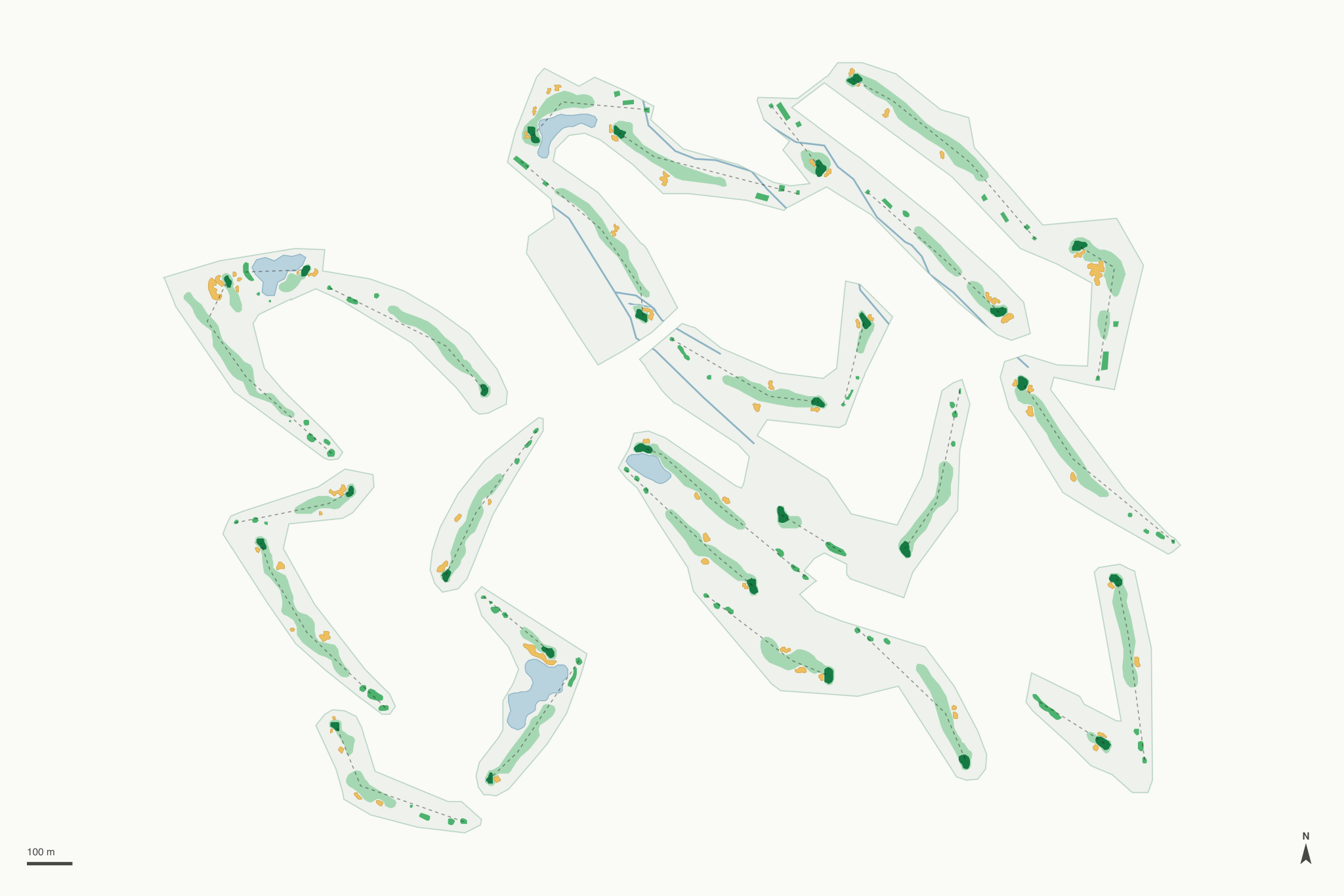 Map of Quail Creek Country Club