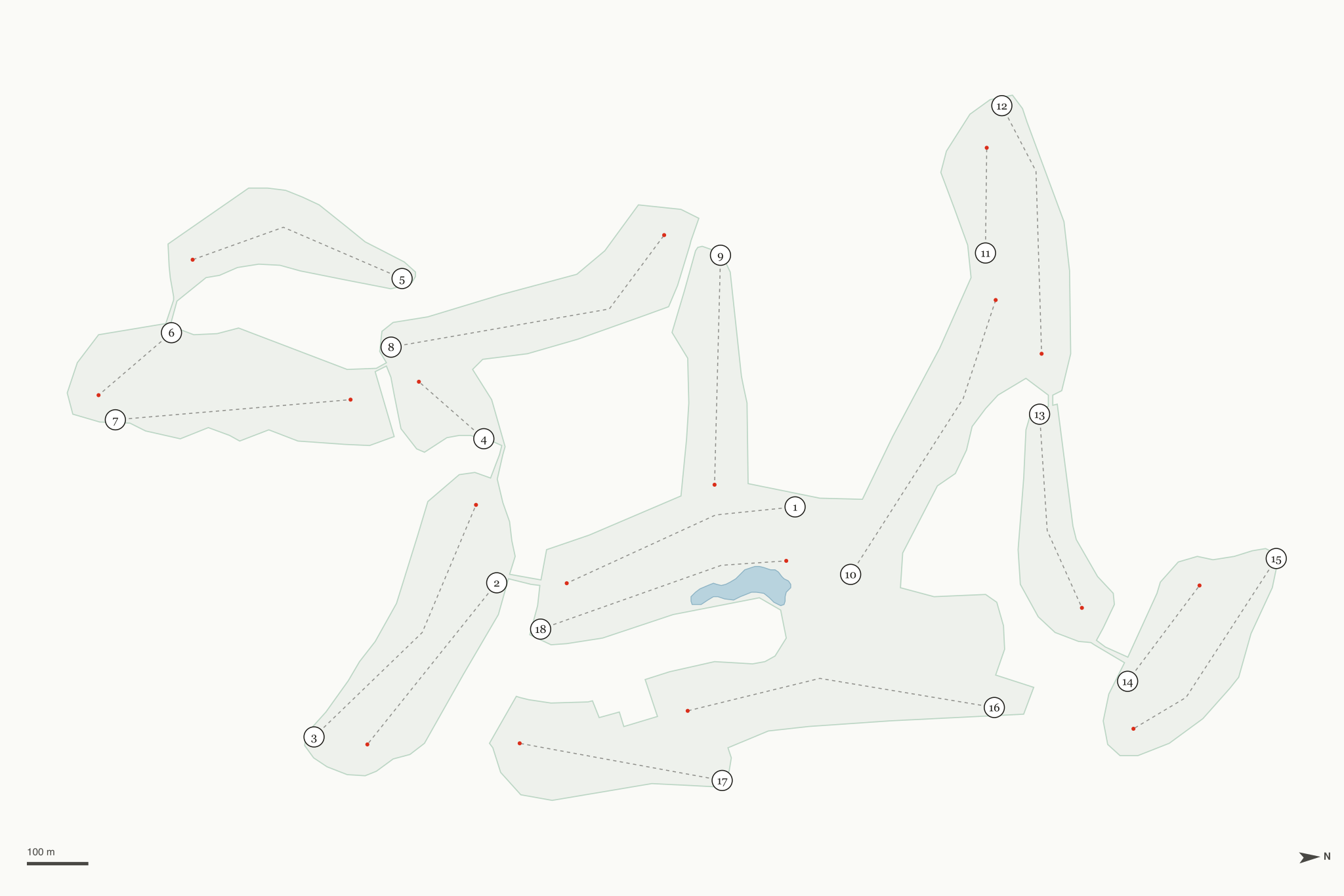 Map of The Preserve Golf Club