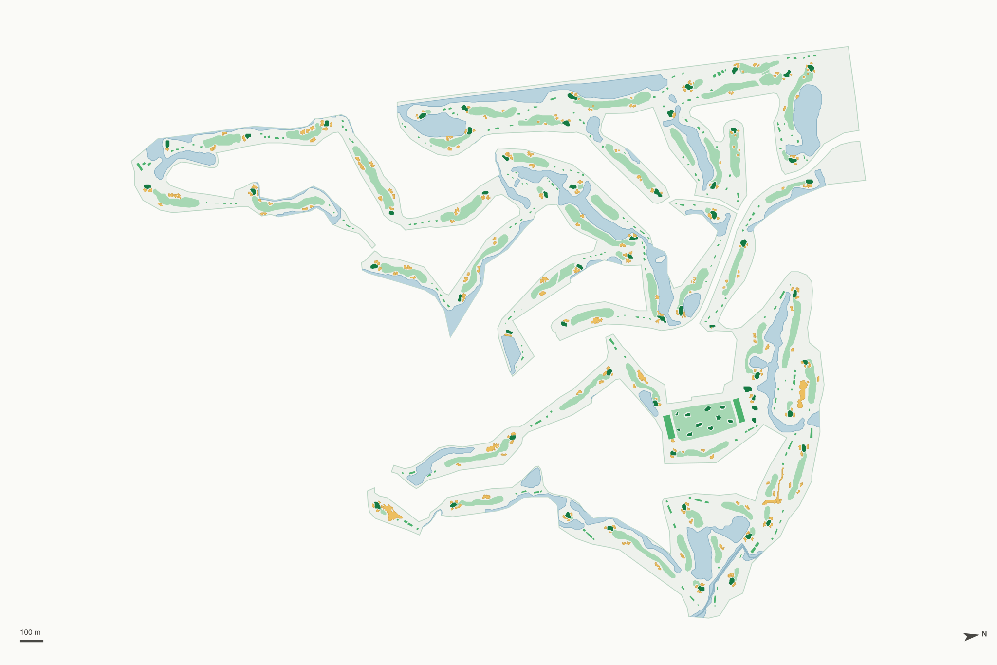 Map of BallenIsles Country Club