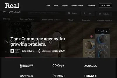 Screenshot of the JD Ecommerce homepage