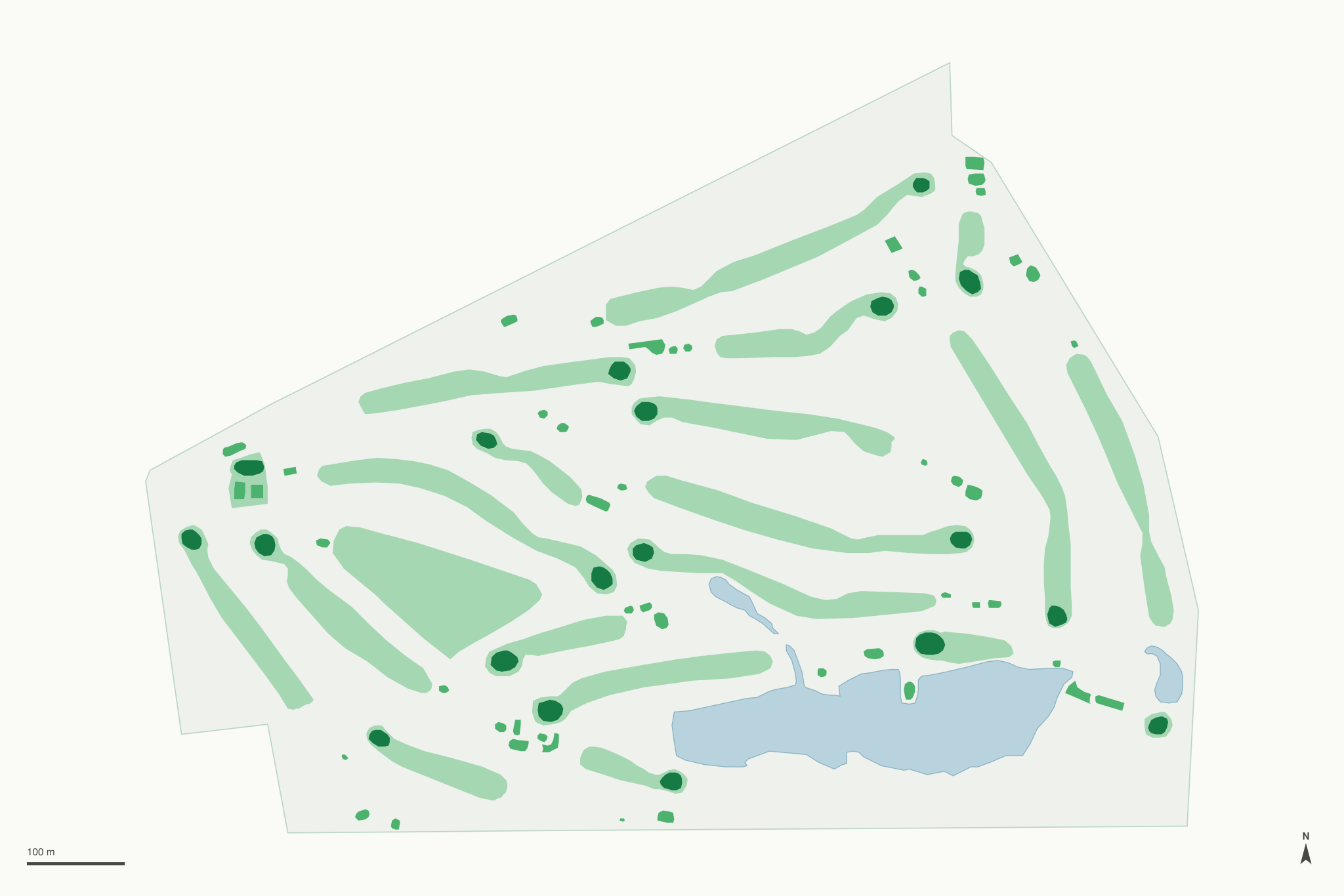 Map of Spring Valley Country Club