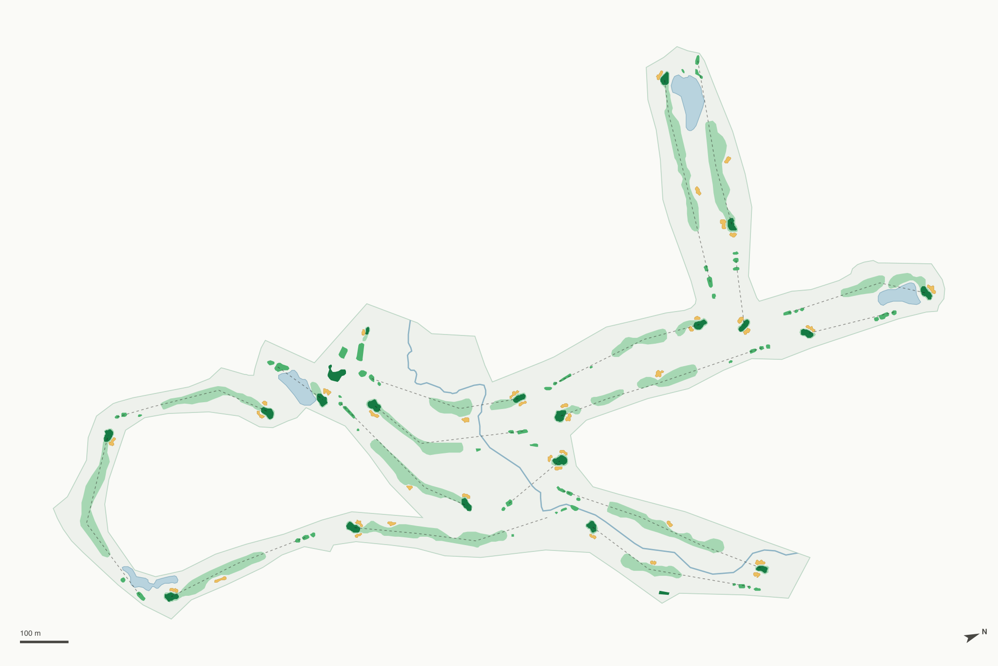 Map of Stratford Greens Golf Course