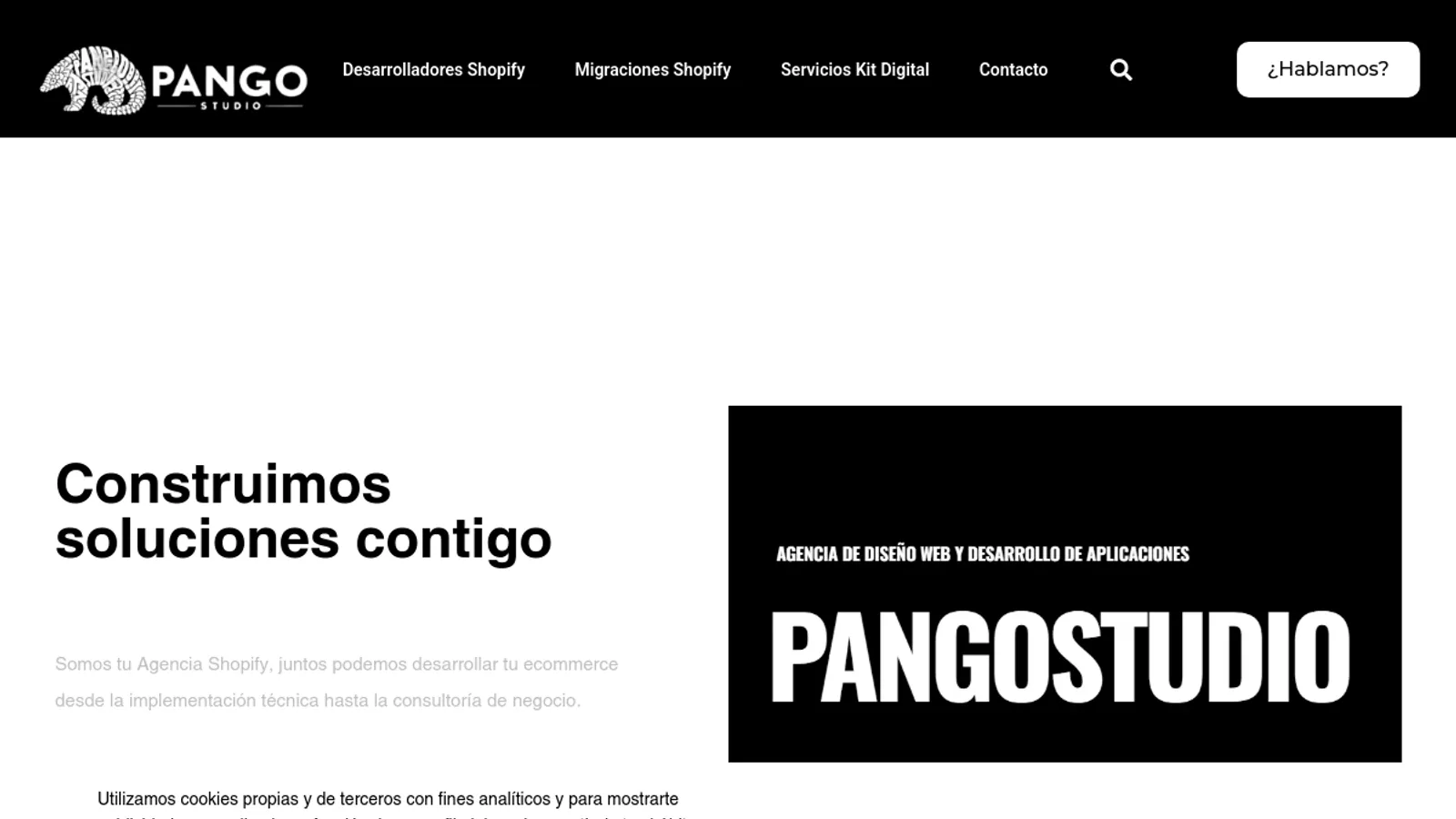 Screenshot of the Fausto Ruiz Madrid homepage