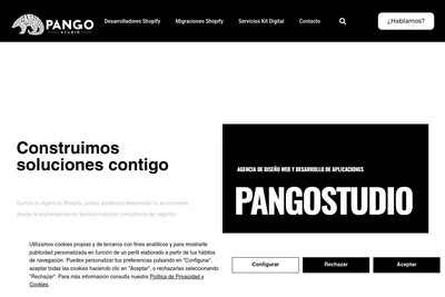 Screenshot of the Fausto Ruiz Madrid homepage