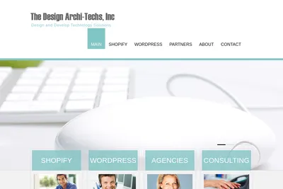 Screenshot of the The Design Archi-Techs, Inc homepage