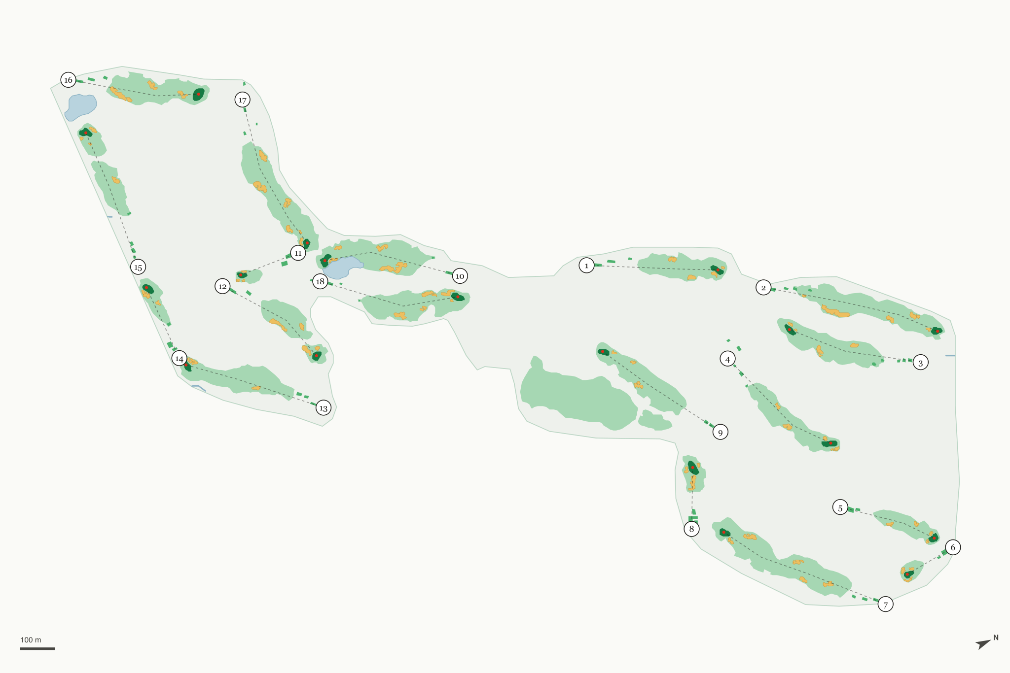 Map of The Mirabel Club