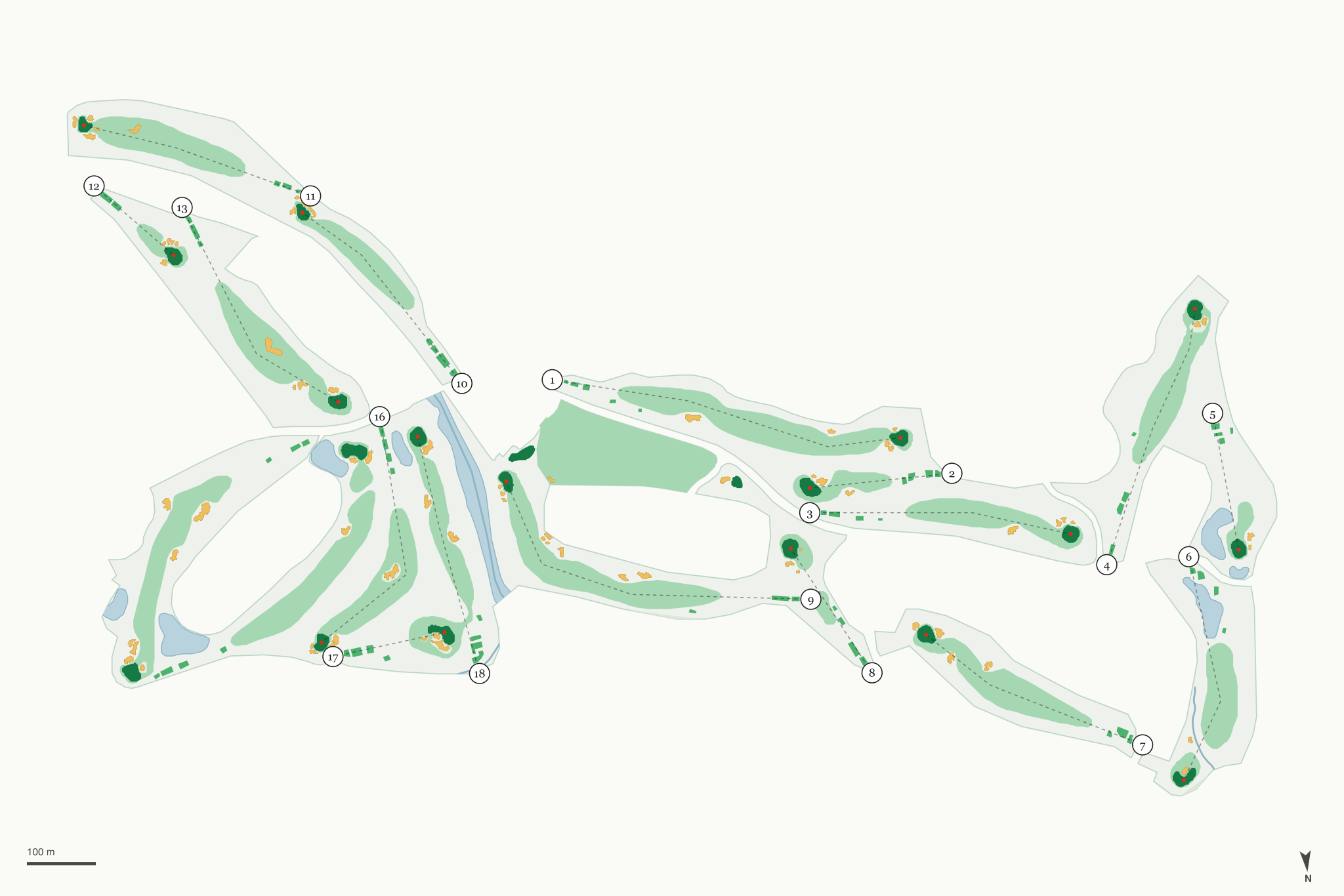 Map of Quail Lodge & Golf Club