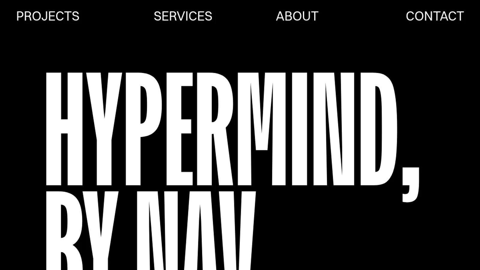 Screenshot of the Hypermind UK Ltd homepage