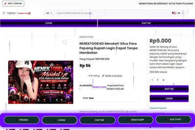Presotea RB website homepage