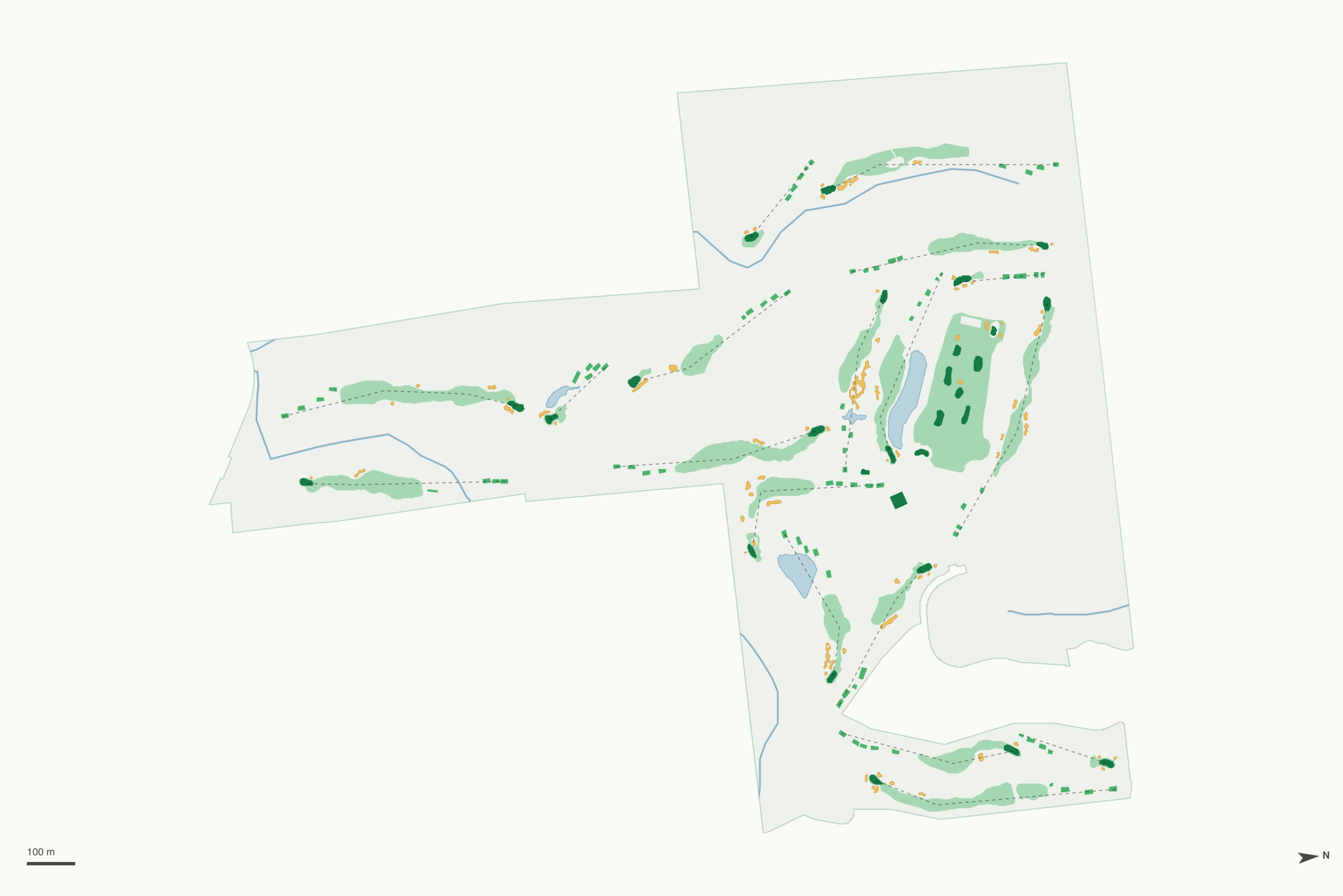 Map of White Horse Golf Club