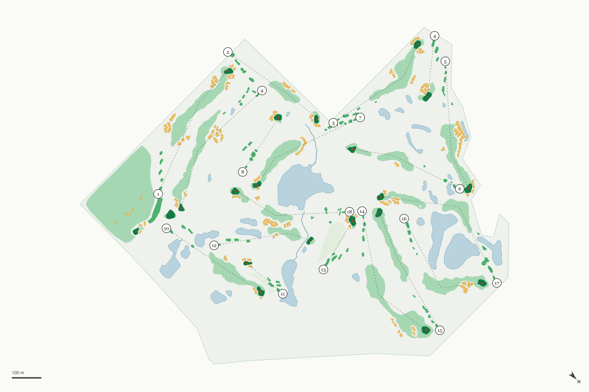 Map of The Bog