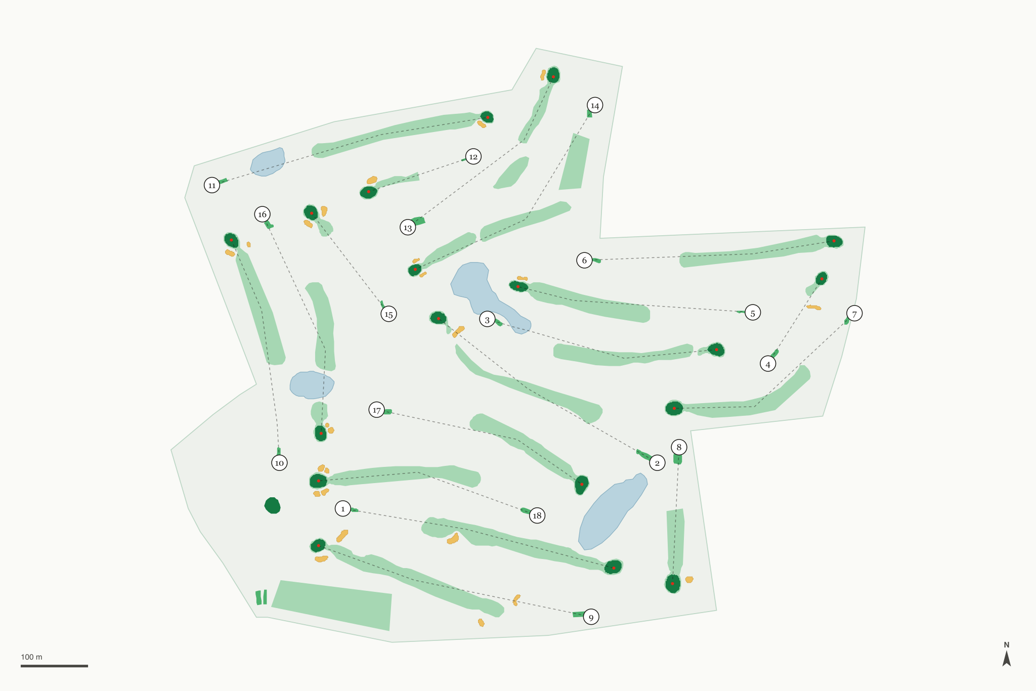 Map of Mohawk River Golf Course