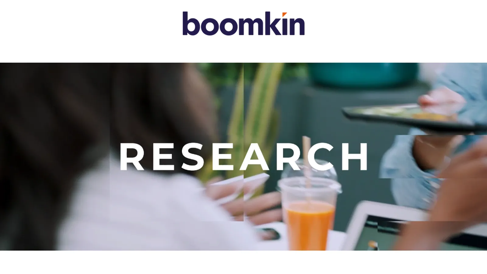 Screenshot of the Boomkin Tech homepage