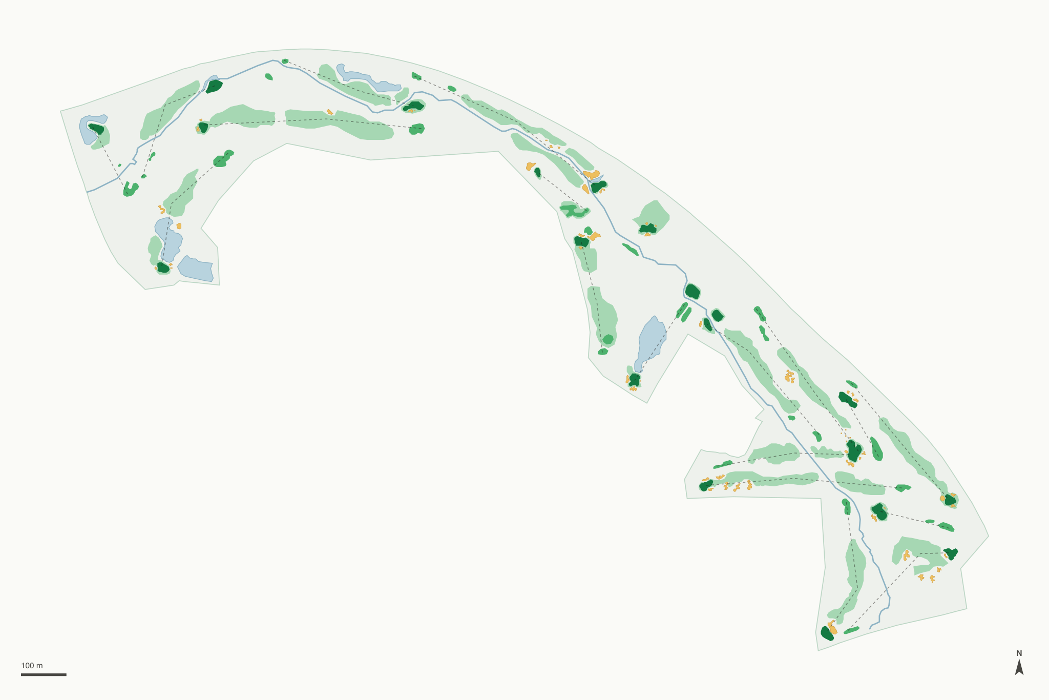 Map of Hillcrest Golf & Country Club