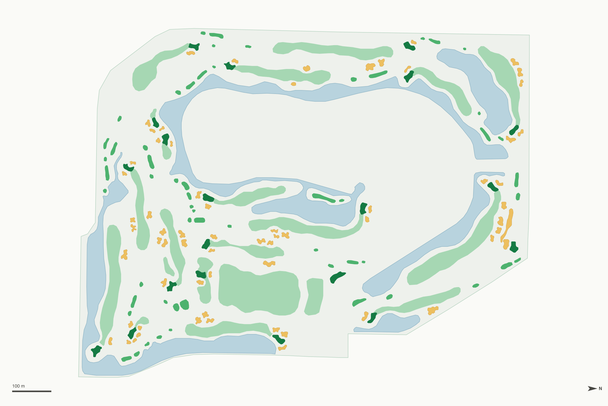 Map of Abacoa Golf Club