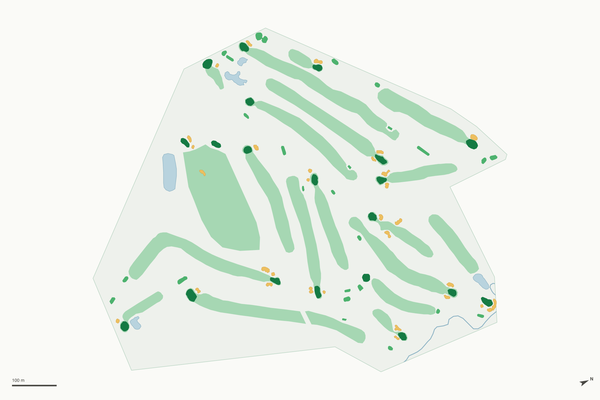 Map of Petoskey - Bay View Country Club