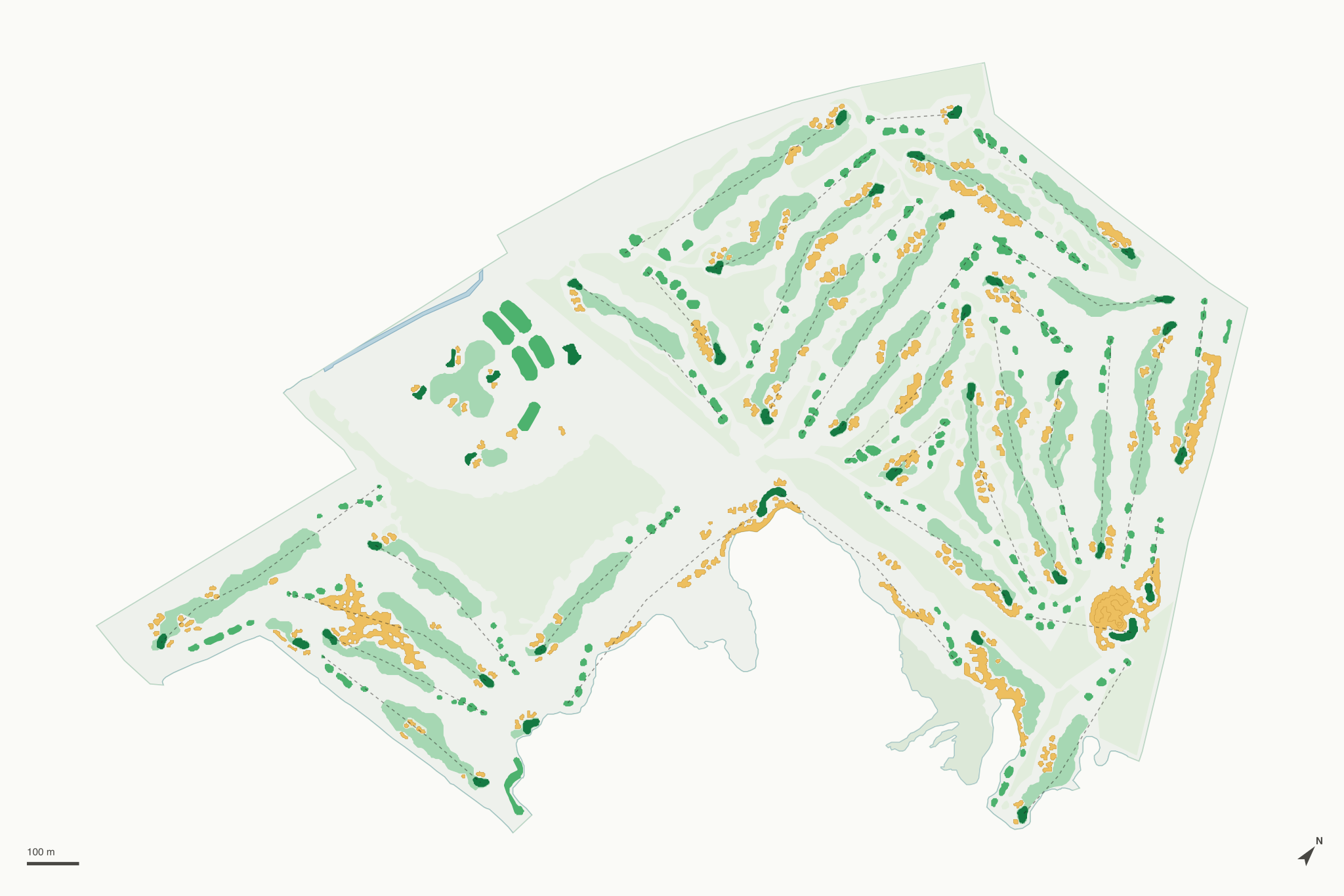 Map of Harborside International Golf Center